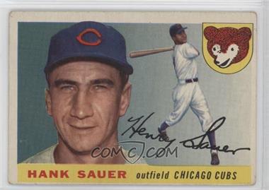 1955 Topps - [Base] #45 - Hank Sauer [Good to VG‑EX]