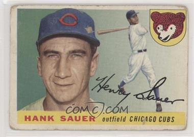 1955 Topps - [Base] #45 - Hank Sauer [Poor to Fair]