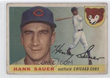 1955 Topps - [Base] #45 - Hank Sauer [Poor to Fair]