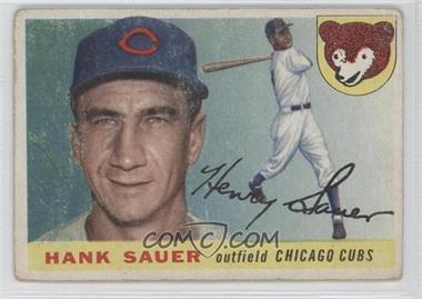 1955 Topps - [Base] #45 - Hank Sauer [Good to VG‑EX]