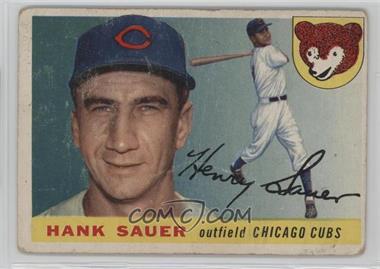 1955 Topps - [Base] #45 - Hank Sauer [Poor to Fair]