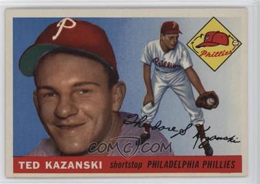 1955 Topps - [Base] #46 - Ted Kazanski [Poor to Fair]