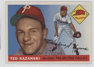 1955 Topps - [Base] #46 - Ted Kazanski [Poor to Fair]