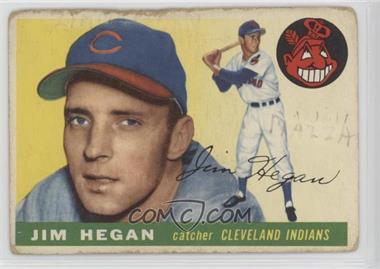 1955 Topps - [Base] #7 - Jim Hegan [Poor to Fair]