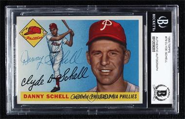 1955 Topps - [Base] #79 - Danny Schell [BAS BGS Authentic]