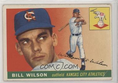 1955 Topps - [Base] #86 - Bill Wilson [Poor to Fair]