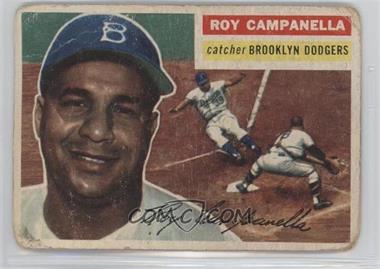 1956 Topps - [Base] #101.1 - Roy Campanella (Gray Back) [COMC RCR Poor]