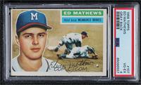 Eddie Mathews (Gray Back) [PSA 4 VG‑EX]