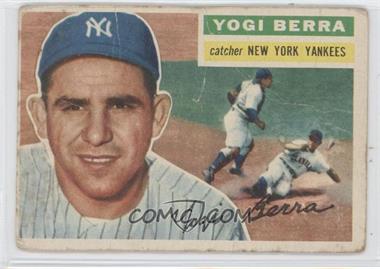 1956 Topps - [Base] #110.1 - Yogi Berra (Gray Back) [Good to VG‑EX]