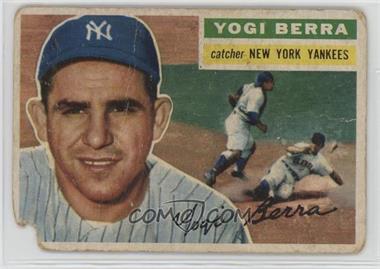 1956 Topps - [Base] #110.1 - Yogi Berra (Gray Back) [Poor to Fair]