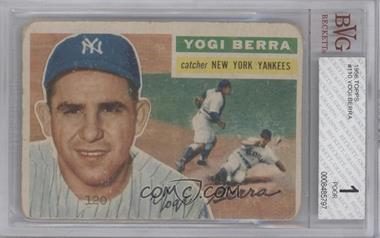 1956 Topps - [Base] #110.1 - Yogi Berra (Gray Back) [BVG 1 POOR]