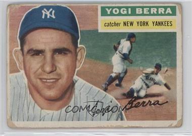 1956 Topps - [Base] #110.1 - Yogi Berra (Gray Back) [COMC RCR Poor]