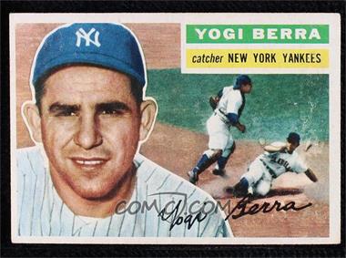 1956 Topps - [Base] #110.1 - Yogi Berra (Gray Back)