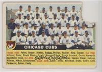 Chicago Cubs Team (Gray Back, Team Name Centered) [Poor to Fair]