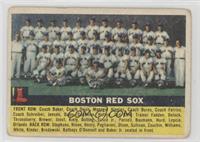 Boston Red Sox Team (Gray Back) [Good to VG‑EX]
