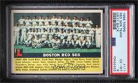 Boston Red Sox Team (Gray Back) [PSA 6 EX‑MT]
