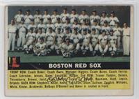 Boston Red Sox Team (White Back)
