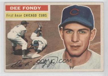 1956 Topps - [Base] #112.1 - Dee Fondy (Gray Back)