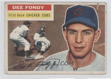1956 Topps - [Base] #112.1 - Dee Fondy (Gray Back) [Noted]