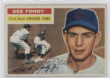 1956 Topps - [Base] #112.2 - Dee Fondy (White Back) [Poor to Fair]
