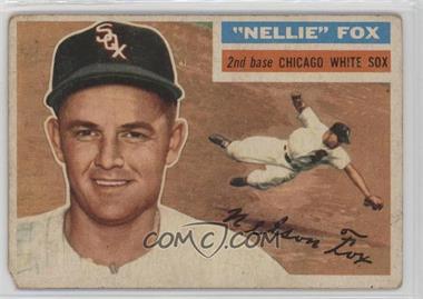 1956 Topps - [Base] #118.1 - Nellie Fox (Gray Back) [Good to VG‑EX]