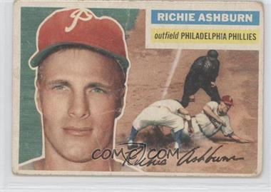 1956 Topps - [Base] #120.1 - Richie Ashburn (Gray Back) [Noted]