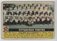 Pittsburgh Pirates Team (Gray Back) [Poor to Fair]