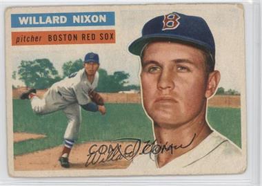 1956 Topps - [Base] #122.1 - Willard Nixon (Gray Back) [Good to VG‑EX]