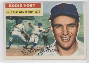 1956 Topps - [Base] #128.1 - Eddie Yost (Gray Back)