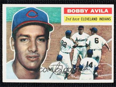 1956 Topps - [Base] #132.1 - Bobby Avila (Gray Back)