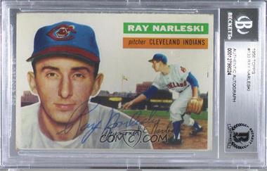 1956 Topps - [Base] #133.1 - Ray Narleski (Gray Back) [BAS Authentic]