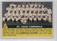 St. Louis Cardinals Team (Gray Back) [Good to VG‑EX]