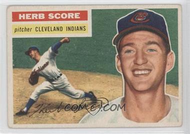 1956 Topps - [Base] #140.1 - Herb Score (Gray Back) [Noted]