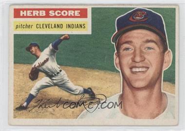 1956 Topps - [Base] #140.1 - Herb Score (Gray Back) [Noted]