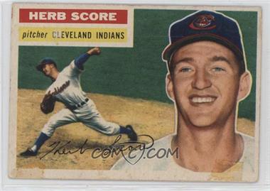 1956 Topps - [Base] #140.1 - Herb Score (Gray Back) [Poor to Fair]