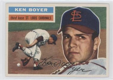 1956 Topps - [Base] #14.2 - Ken Boyer (White Back)