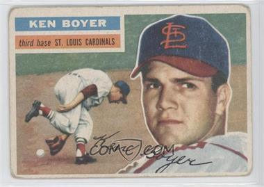 1956 Topps - [Base] #14.2 - Ken Boyer (White Back)