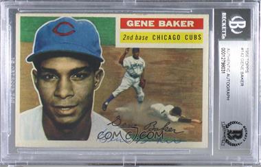 1956 Topps - [Base] #142.1 - Gene Baker (Gray Back) [BAS BGS Authentic]
