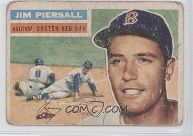 1956 Topps - [Base] #143.1 - Jim Piersall (Gray Back) [COMC RCR Poor]