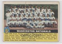 Washington Nationals Team (Gray Back) [Good to VG‑EX]