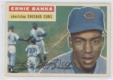 1956 Topps - [Base] #15.1 - Ernie Banks (Gray Back)
