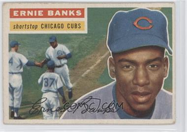 1956 Topps - [Base] #15.2 - Ernie Banks (White Back)
