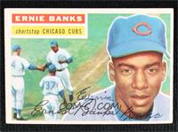 Ernie Banks (White Back) [JSA Certified COA Sticker]