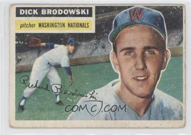 1956 Topps - [Base] #157.1 - Dick Brodowski (Gray Back) [Good to VG‑EX]