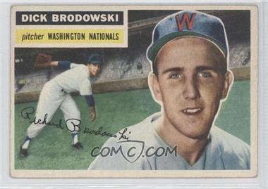 1956 Topps - [Base] #157.1 - Dick Brodowski (Gray Back) [Good to VG‑EX]