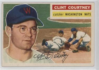 1956 Topps - [Base] #159.1 - Clint Courtney (Gray Back) [Good to VG‑EX]