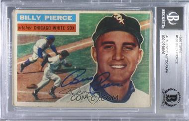 1956 Topps - [Base] #160.1 - Billy Pierce (Gray Back) [BAS BGS Authentic]