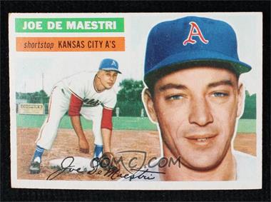 1956 Topps - [Base] #161.1 - Joe DeMaestri (Gray Back)