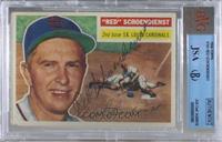 Red Schoendienst (Gray Back) [JSA Certified Encased by BVG]