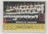 Brooklyn Dodgers Team (White Back)